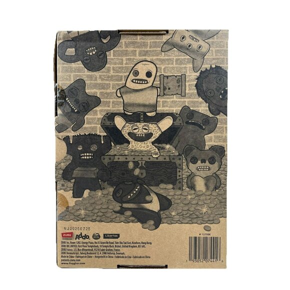 Fuggler Funny Ugly Monster 9" Gold Fuggs Gnawing Terror Plush Brown - Picture 4 of 7